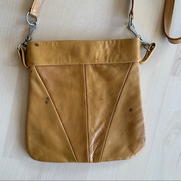 Vintage leather shoulder bag mini bag - Picture 5 of 8
